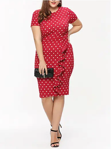 9 Best Plus Size Red And White Polka Dot Dress