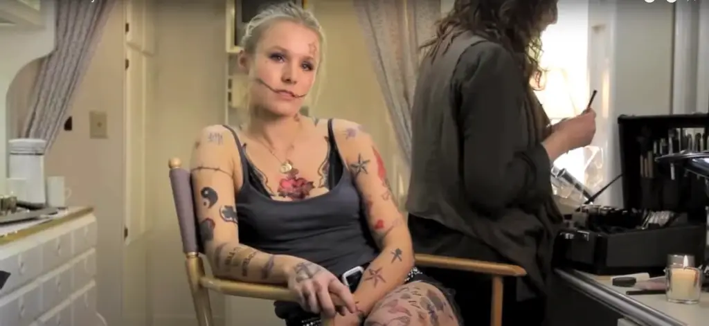 kristen bell tattoos