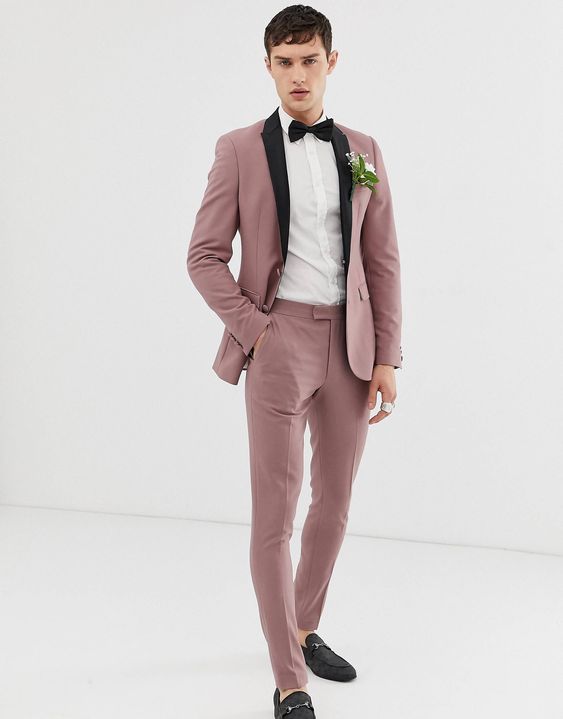 Pink Suit for men