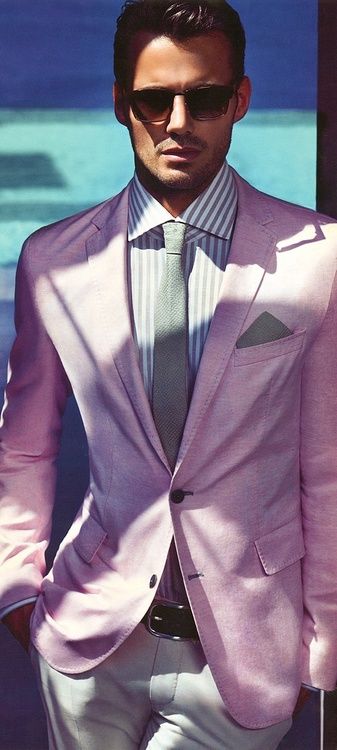 Pink Suit for men