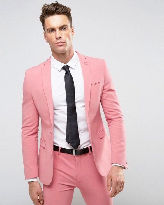 Pink Suit for men