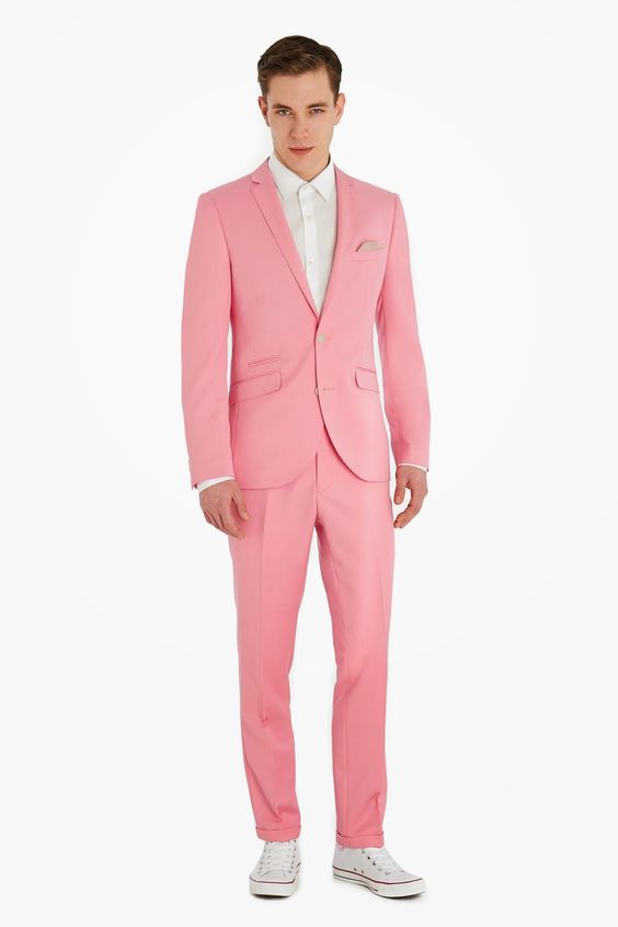 Pink Suit for men