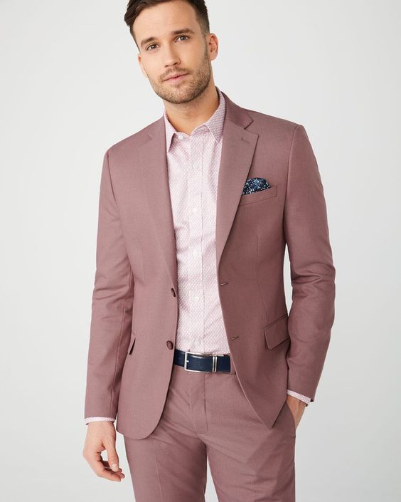 Pink Suit for men