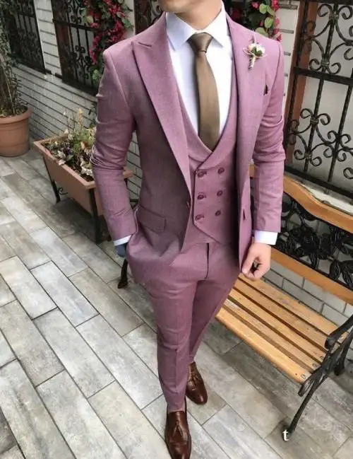 Pink Suit for men