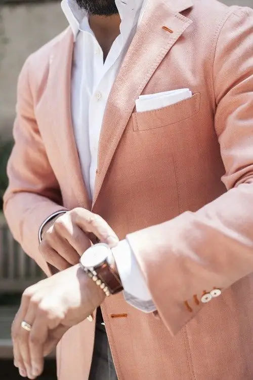 Pink Suit for men