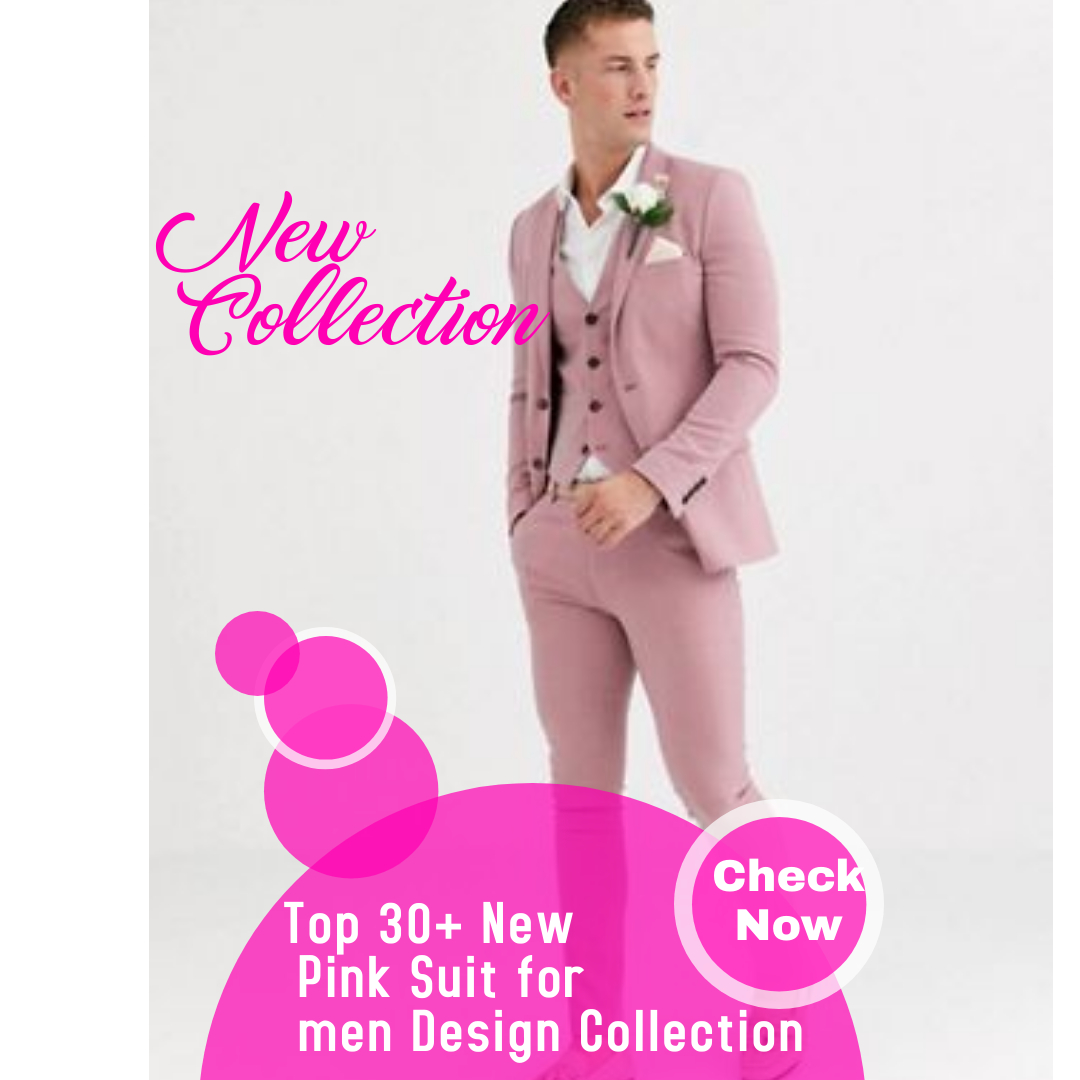 Pink Suit for men