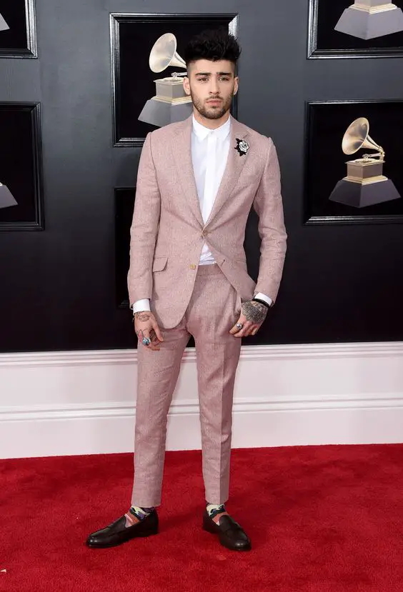 Pink Suit for men