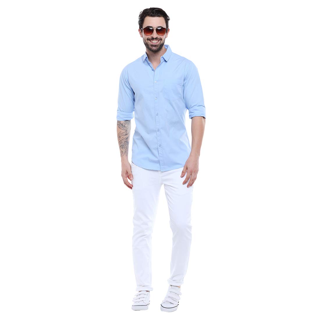 Light Blue Shirt Outfit