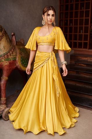 Haldi outfit ideas