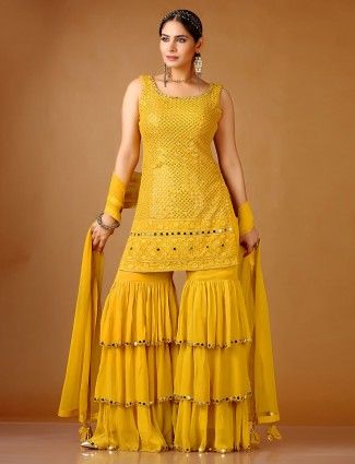 Haldi outfit ideas