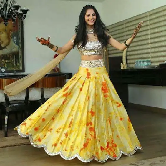 Haldi outfit ideas