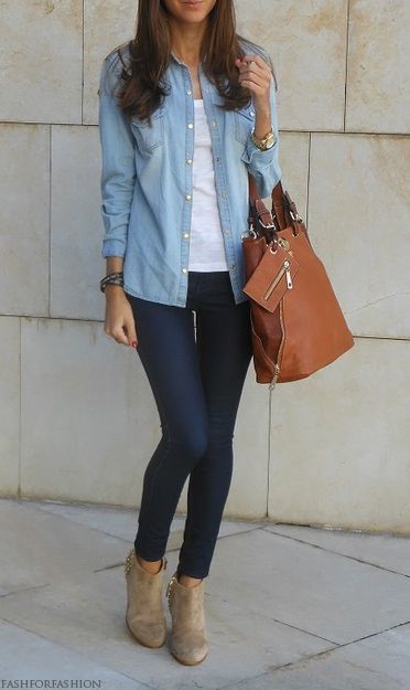 light blue shirt outfit women's, light blue shirt outfit