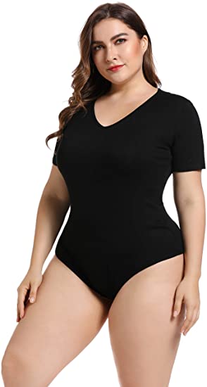 leather bodysuits plus size