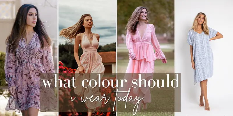 Sunday is Color Blue Monday and Tuesday: What Color Clothing to Wear