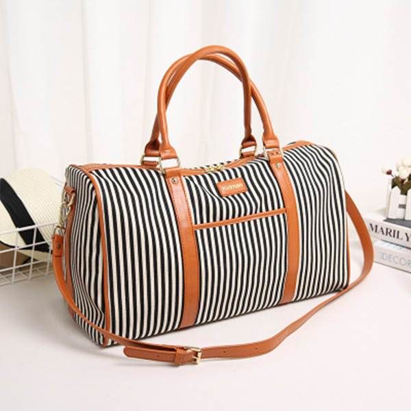 Looking for a vintage canvas travel bag for a woman